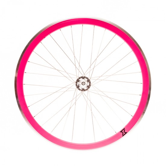 Roata Fata Single Speed/Fixie SXT 700-32H 40 mm Roz
