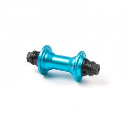Butuc fata Salt Plus Trapez 36H ax 10mm cu surub cyan 2013 Butuc fata Salt Plus Trapez 36H ax 10mm cu surub cyan 2013