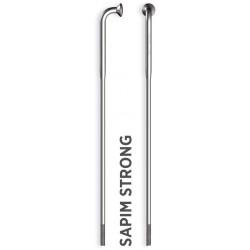 Spiță SAPIM STRONG Inox 14G 274mm J-Bend + Polyax cupru 14G 12mm argintiu