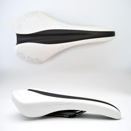 Sa Selle Italia Q-Bik FlexC Fec Alloy white-black Sa Selle Italia Q-Bik FlexC Fec Alloy white-black