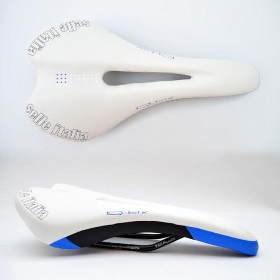 Sa Selle Italia Q-Bik Flow white-black-blue Sa Selle Italia Q-Bik Flow white-black-blue