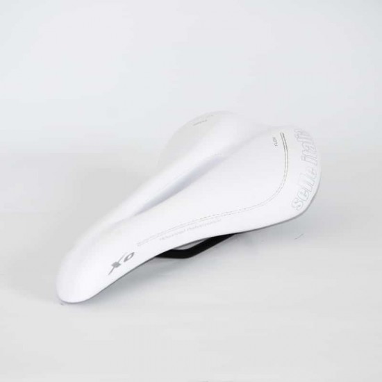 Sa Selle Italia XO Flow Fec Alloy alb 301g Sa Selle Italia XO Flow Fec Alloy alb 301g