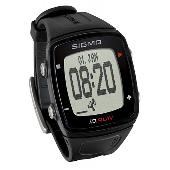 Pulsometru SIGMA iD.RUN negru Ceas sport SIGMA iD.RUN negru