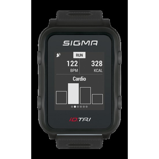 Pulsometru SIGMA iD.TRI negru Ceas sport SIGMA iD.TRI negru