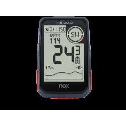 Computer SIGMA ROX 4.0 GPS HR set negru - 01062 Computer SIGMA ROX 4.0 GPS HR set negru - 01062