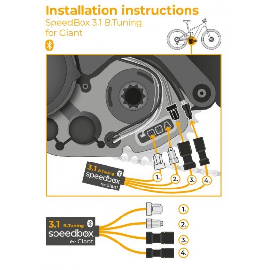 SpeedBox 3.1 B.Tuning pentru Giant RideControl Go SpeedBox 3.1 B.Tuning pentru Giant RideControl Go