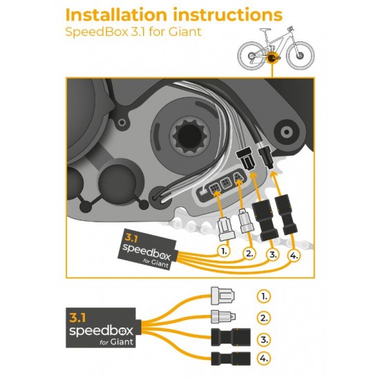 SpeedBox 3.1 pentru Giant RideControl Go SpeedBox 3.1 pentru Giant RideControl Go