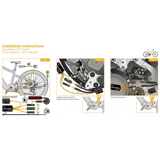 SpeedBox 1.2 pentru Bosch smart system + rim magnet SpeedBox 1.2 pentru Bosch smart system + rim magnet