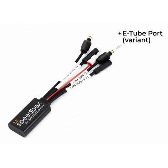 SpeedBox 1.2 pentru Shimano E8000/E7000/E6100/E5000 e-Tube Port SpeedBox 1.2 pentru Shimano E8000/E7000/E6100/E5000 e-Tube Port