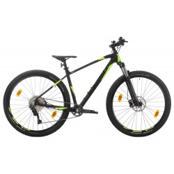 Bicicleta Sprint Apolon Pro 29 Negru Mat/Verde Neon 520 mm Bicicleta Sprint Apolon Pro 29 Negru Mat/Verde Neon 520 mm