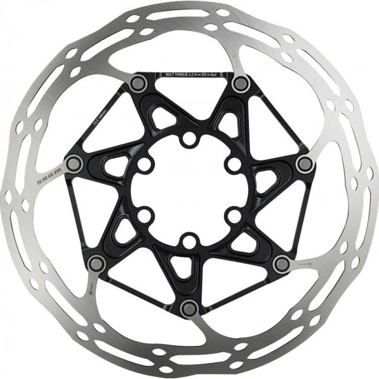Disc Frana Sram Centerline Rounded 2-Piece 180mm Black Disc Frana Sram Centerline Rounded 2-Piece 180mm Black