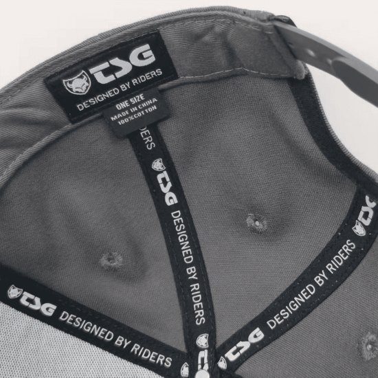 Sapca TSG Snapback - Leather Label Grey Sapca TSG Snapback - Leather Label Grey