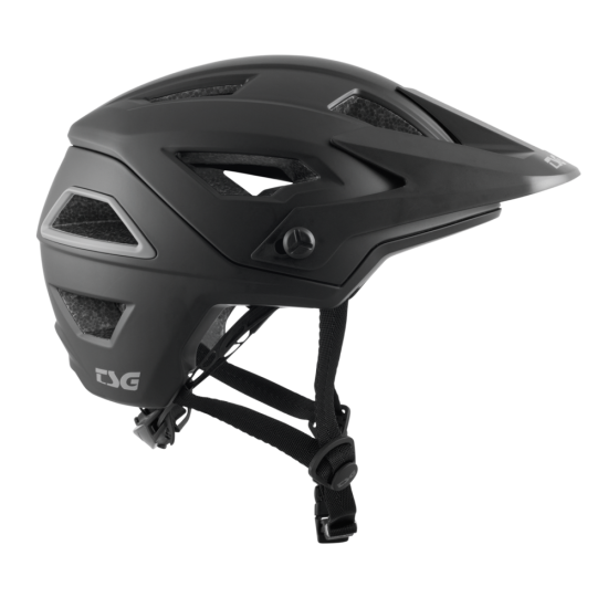 Casca TSG Chatter Solid Color - Satin Black L/XL