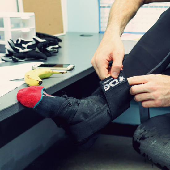 Glezniere TSG Ankle Support - Black L/XL