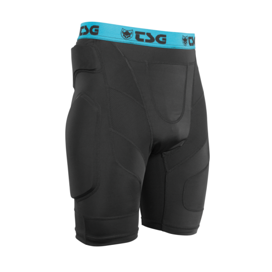 Pantaloni cu protectii TSG Crash Pant A - Black L