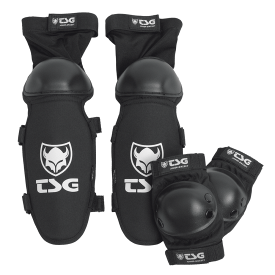 Set protectie TSG Junior-Bikeset - Black TXXS Set protectii TSG Junior-Bikeset - Black TXXS