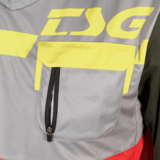 Tricou TSG SP5 S/S - Red Limeyellow M Tricou TSG SP5 S/S - Red Limeyellow M