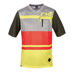Tricou Ciclism TSG SP5 (S/S) - Red Limeyellow L