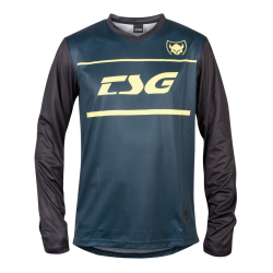 Tricou Ciclism TSG Plain (L/S) - Blue L