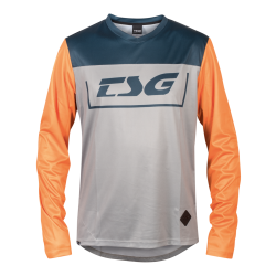 Tricou Ciclism TSG Breeze (L/S) - Blue Orange XL