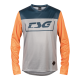 Tricou TSG Breeze L/S - Blue Orange XL Tricou TSG Breeze L/S - Blue Orange XL