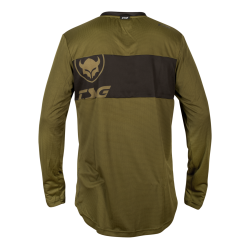 Tricou Ciclism TSG Waft (L/S) - Olive M