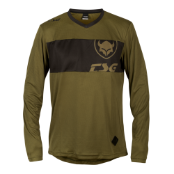 Tricou Ciclism TSG Waft (L/S) - Olive M