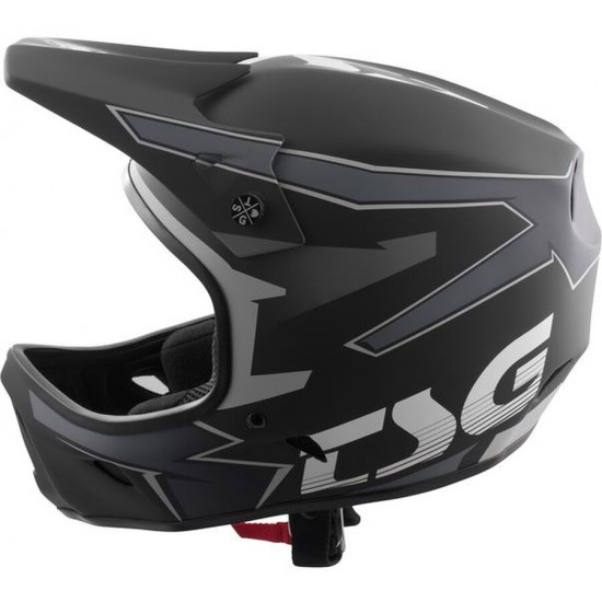 Casca TSG Advance Graphics Design - Streak Black-Grey XL Casca TSG Advance Graphics Design - Streak Black-Grey XL