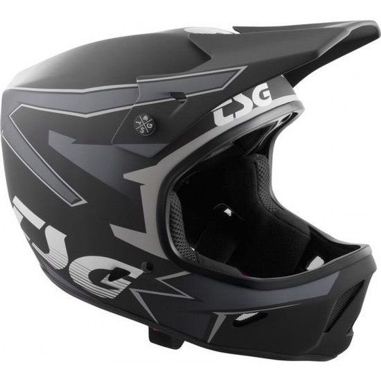 Casca TSG Advance Graphics Design - Streak Black-Grey XL Casca TSG Advance Graphics Design - Streak Black-Grey XL