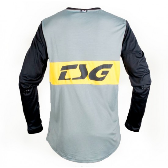 Tricou TSG Walf L/S - Grey Black XL