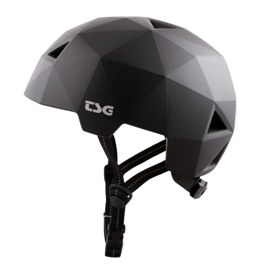 Casca TSG Geo Solid Color - Satin Black L/XL Casca TSG Geo Solid Color - Satin Black L/XL