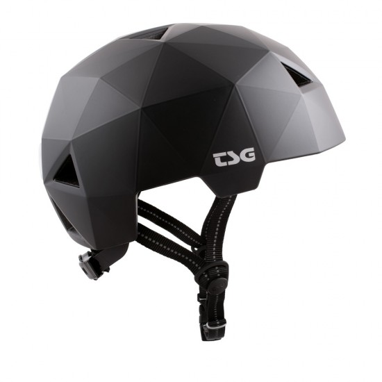 Casca TSG Geo Solid Color - Satin Black L/XL Casca TSG Geo Solid Color - Satin Black L/XL