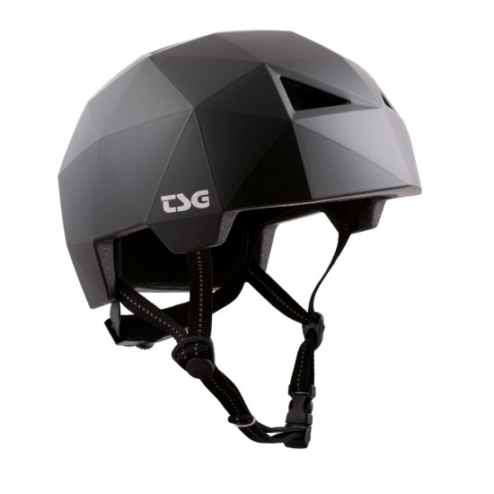 Casca TSG Geo Solid Color - Satin Black L/XL Casca TSG Geo Solid Color - Satin Black L/XL
