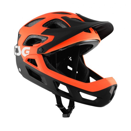 Casca TSG Seek Youth FR Grapfic Design - Flow Black Orange XXS/XS Casca TSG Seek Youth FR Grapfic Design - Flow Black Orange XXS/XS