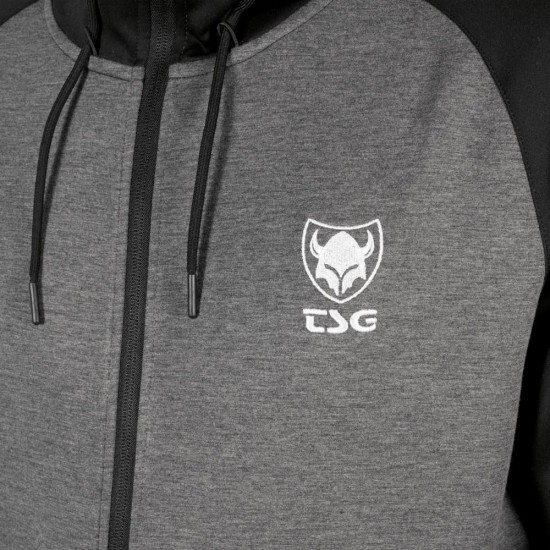 Hanorac TSG Aero Zip - Black/Grey XL Hanorac TSG Aero Zip - Black/Grey XL