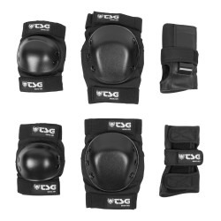 Set protectii TSG Basic - Black L Set protectii TSG Basic - Black L
