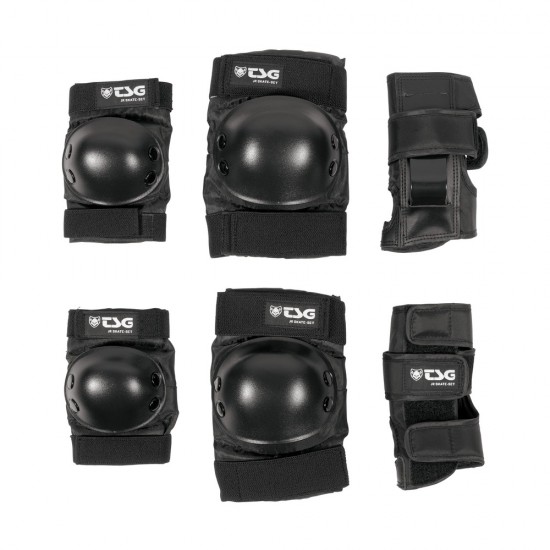 Set protectii TSG Jr Skate - Black Set protectii TSG Jr Skate - Black