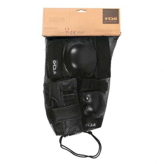 Set protectii TSG Jr Skate - Black Set protectii TSG Jr Skate - Black