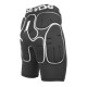 Pantaloni cu protectii TSG Combat - Black XL