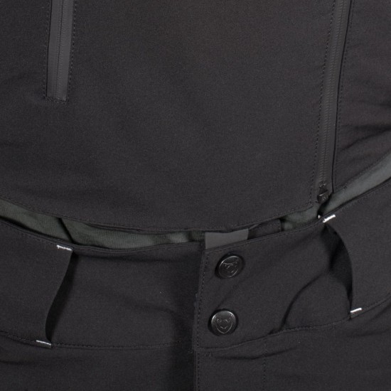 Pantaloni cu bretele TSG Hybrid - Black M Pantaloni cu bretele TSG Hybrid - Black M