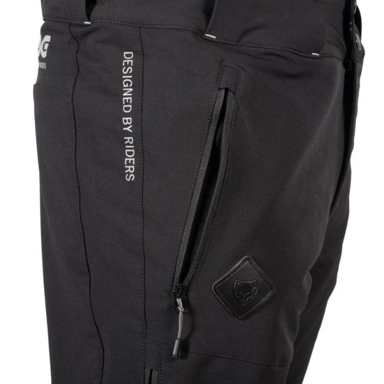 Pantaloni cu bretele TSG Hybrid - Black L Pantaloni cu bretele TSG Hybrid - Black L