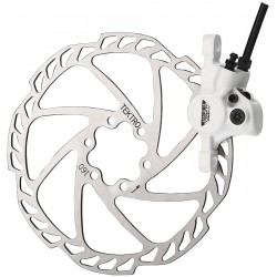 Frână Disc TEKTRO AURIGA COMP 180 mm rotor faţă alb