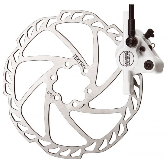 Frână Disc TEKTRO AURIGA PRO 160 mm rotor spate Frână Disc TEKTRO AURIGA PRO 160 mm rotor spate