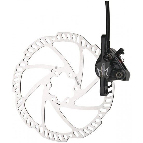 Frână Disc TEKTRO ORION spate alb 160 mm rotor