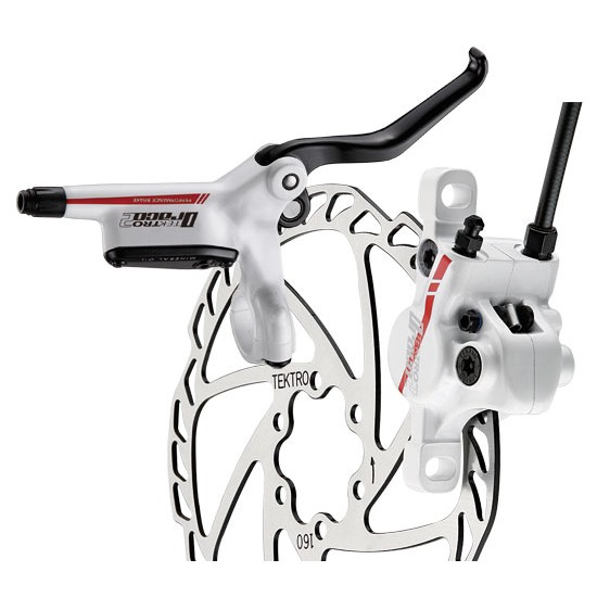 Frână Disc TEKTRO DRACO 2 faţă alb 160 mm rotor Frână Disc TEKTRO DRACO 2 faţă alb 160 mm rotor