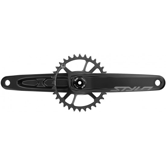 TRUVATIV crankset Stylo Eagle DUB 170mm DM, 32T, black without DUB bottom bracket, Boost 148 TRUVATIV crankset Stylo Eagle DUB 170mm DM, 32T, black without DUB bottom bracket, Boost 148