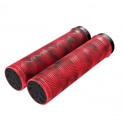 Mansoane Truvativ Locking Grips Descendant Red/Black Marbled Mansoane Truvativ Locking Grips Descendant Red/Black Marbled