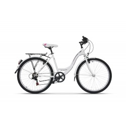 Bicicleta ULTRA Tonus CTB 26'' alb 420mm Bicicleta ULTRA Tonus CTB 26'' alb 420mm