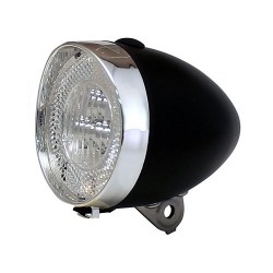 Far Clasic Union cu iluminare led pe baterie Negru Far Clasic Union cu iluminare led pe baterie Negru
