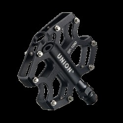 Pedale Union SP-1090 aluminiu extrudat negru + CNC ax Cr-Mo platforma rulmenti capsulati Pedale Union SP-1090 aluminiu extrudat negru + CNC ax Cr-Mo platforma rulmenti capsulati